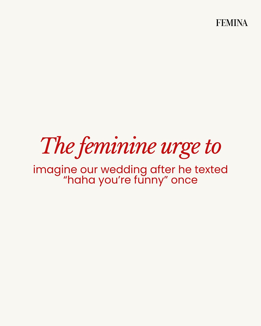 Relatable Feminine Urges Spark Social Conversation
