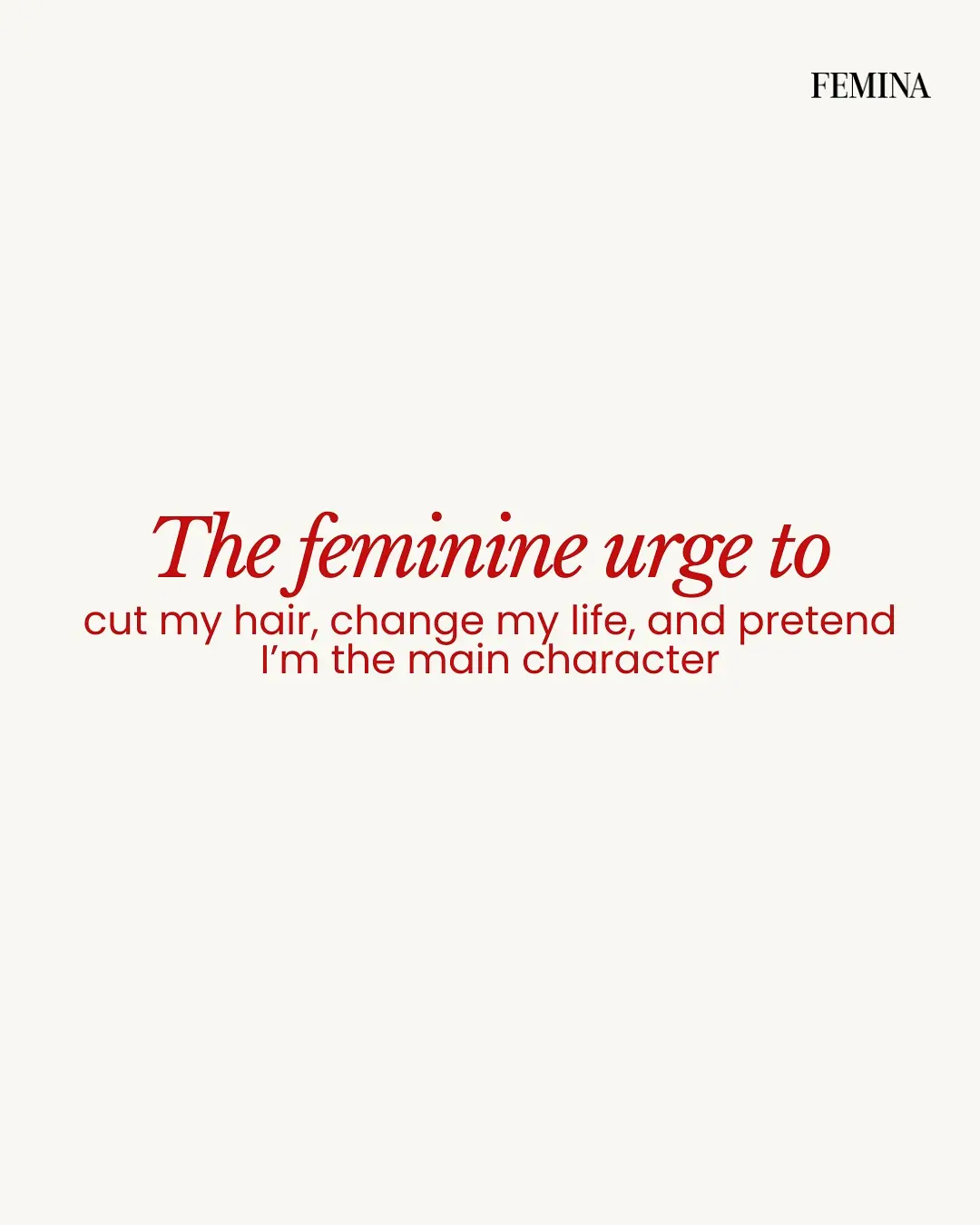 Relatable Feminine Urges Spark Social Conversation