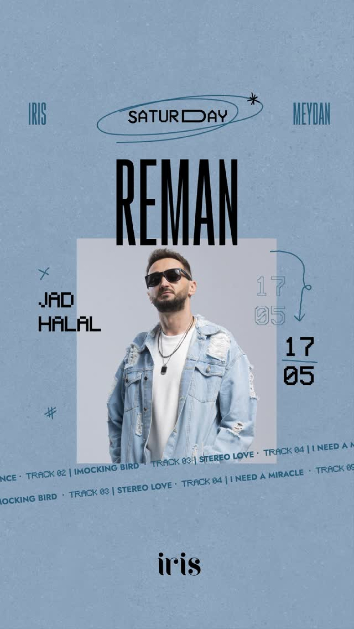 Genre-blending DJ ReMan ignites Iris Dubai with electrifying Afro House beats on May 17!!