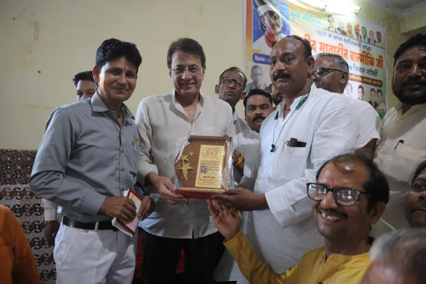 Revolution Day Discussion At Sadar Valmiki Mandir