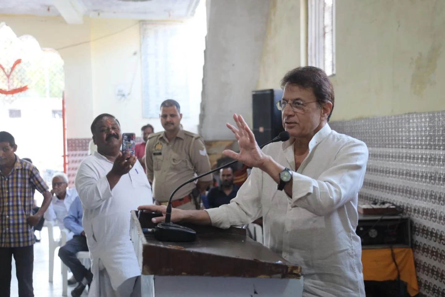 Revolution Day Discussion At Sadar Valmiki Mandir