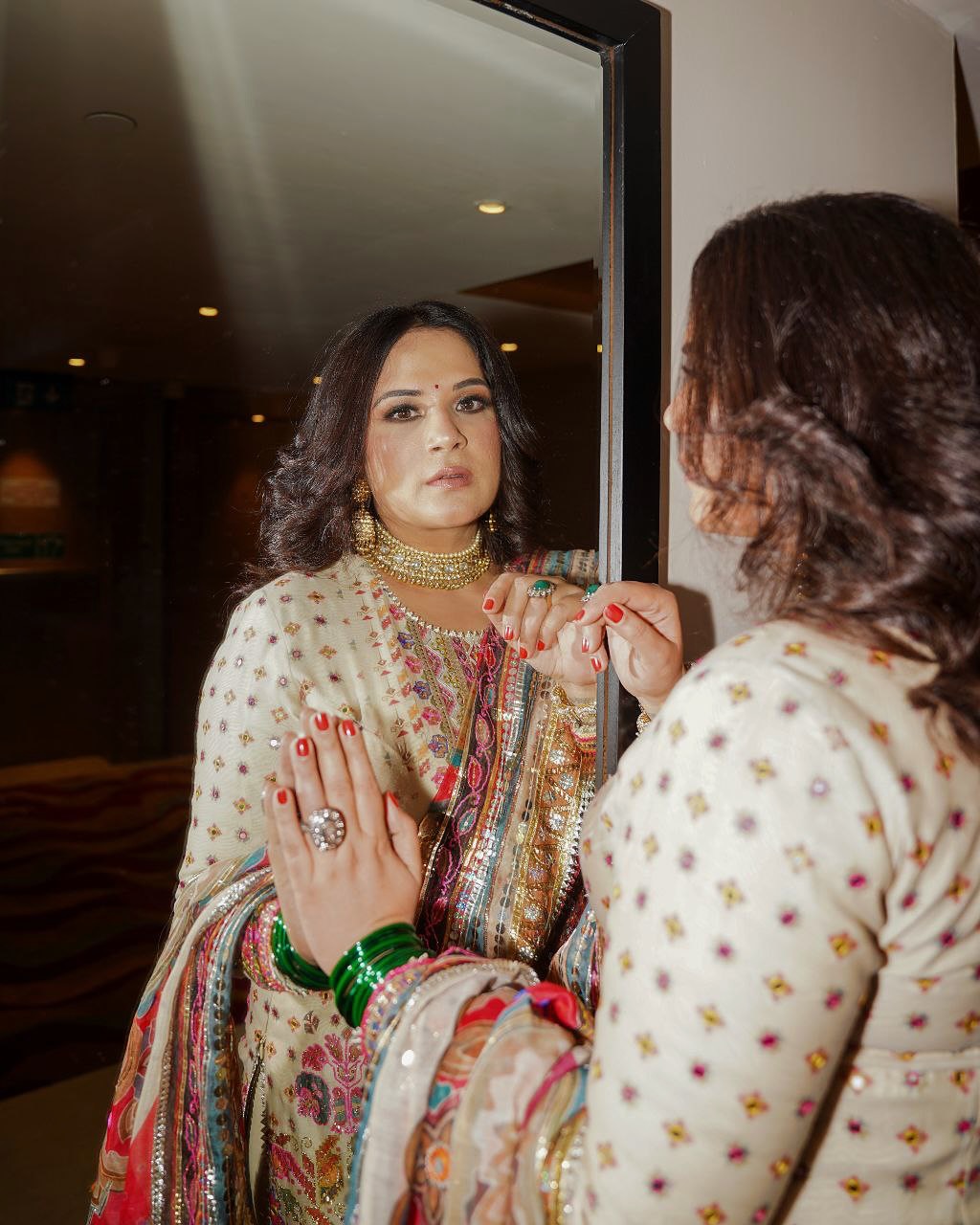 Richa Chaddha's Stunning Punjabi Look at Wedding Weekend