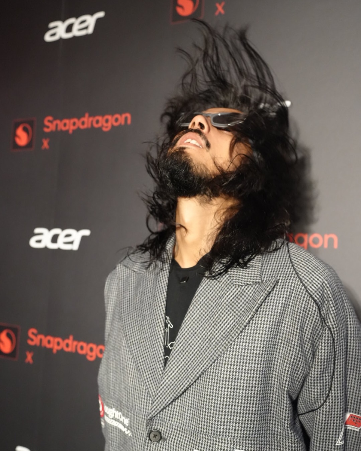 RJ Abhinav Showcases Face Shield Style RJ Abhinav dons a face shield in a witty Instagram post, merging safety with current trends.