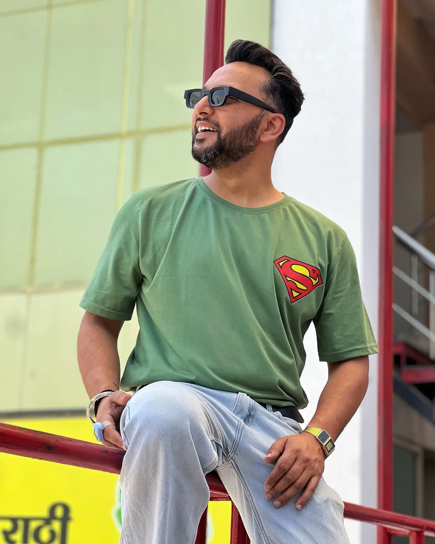 Rj Mohit Rocks 90s Revival Look