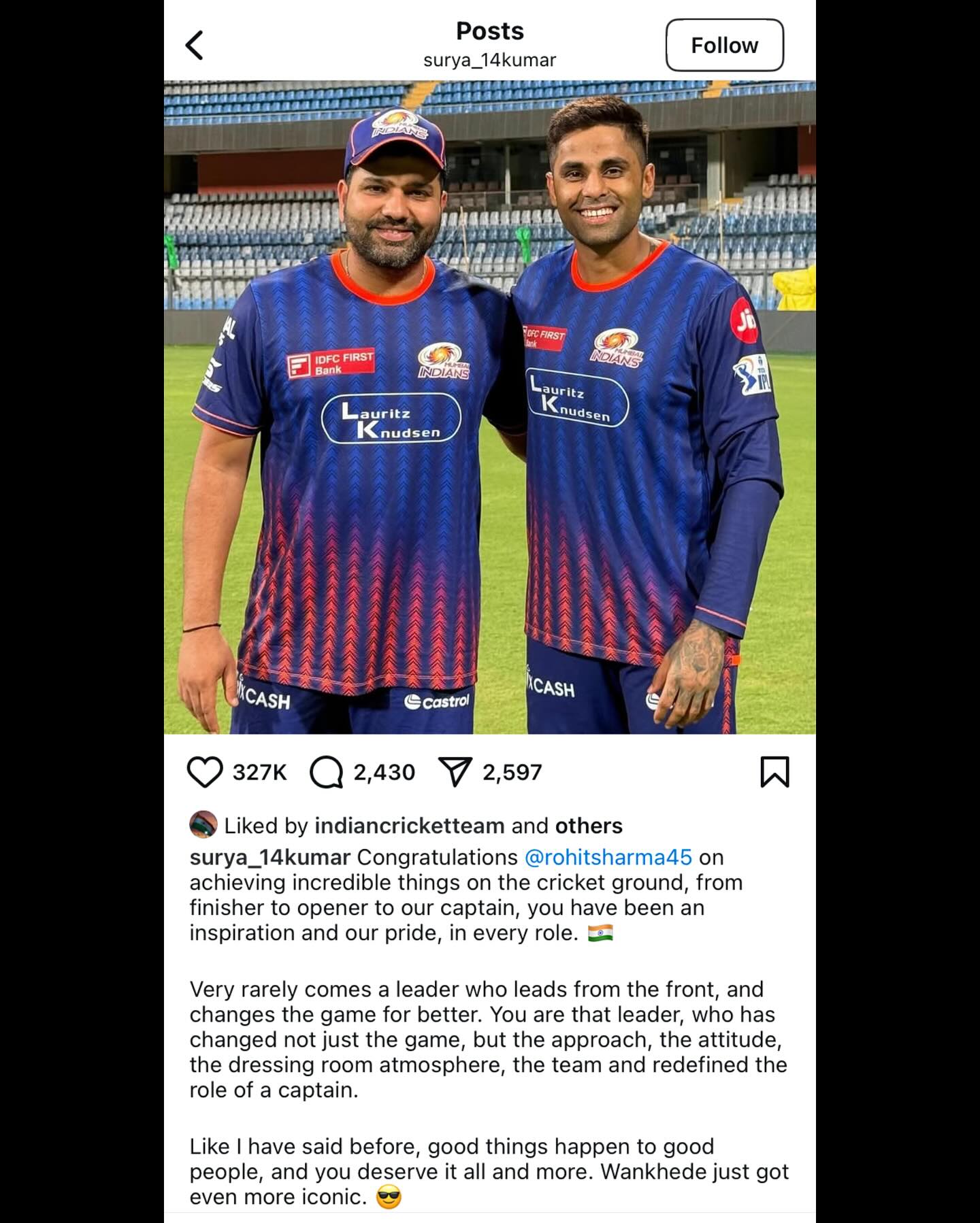 Rohit Sharma Stand Inaugurated At Mumbai