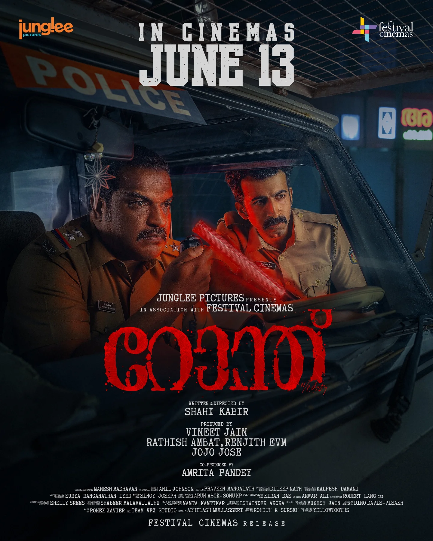 Roshan Mathew Leads Night-Patrol in Ronth Release Mathew embarks on night-patrol duty as '#Ronth' debuts in theaters on June 13. Must watch!
