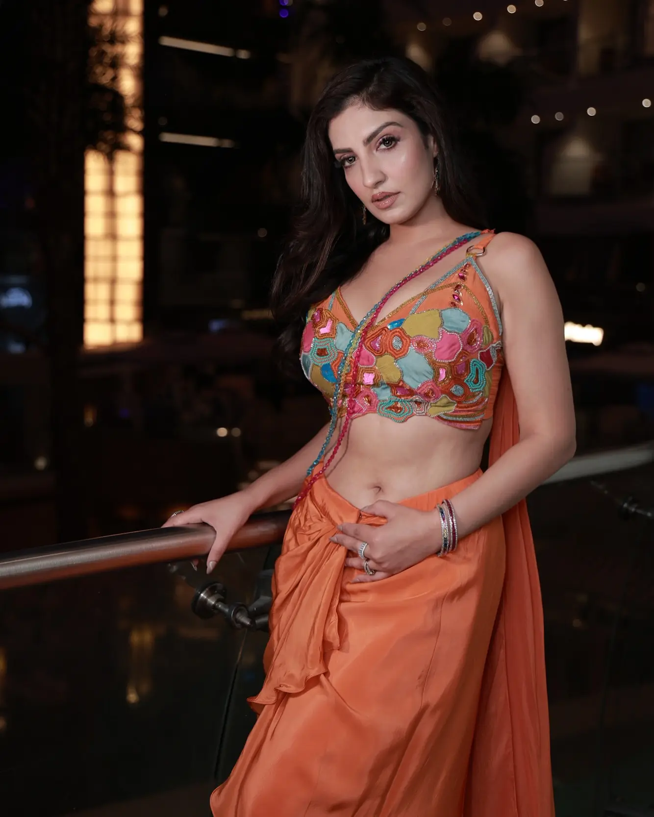 Rupali Jagga Shines In Traditional Desi Saree Look