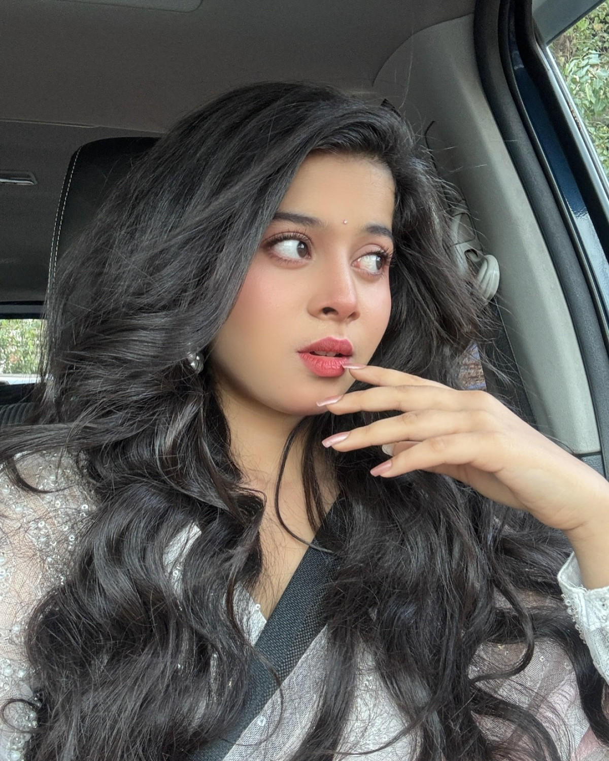 Saachi Tiwari Stuns In Gem Fashion Studio Dress The rising fashion icon Saachi Tiwari dazzles Instagram with vivid style and charm at peak.