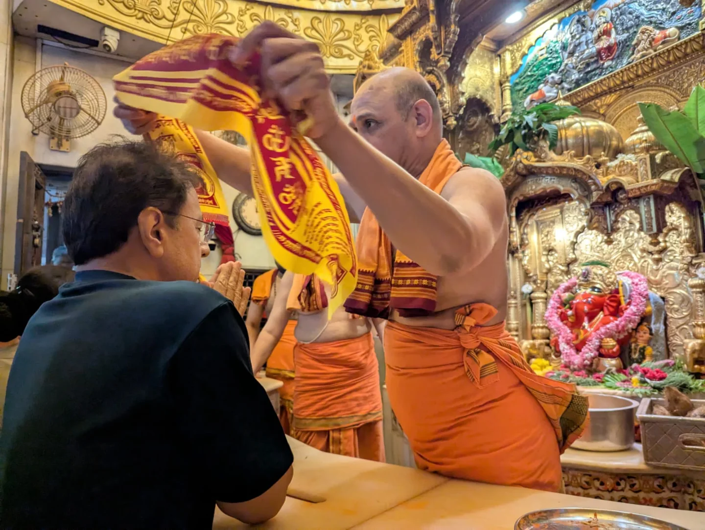 Sacred Devotion at Siddhivinayak Temple