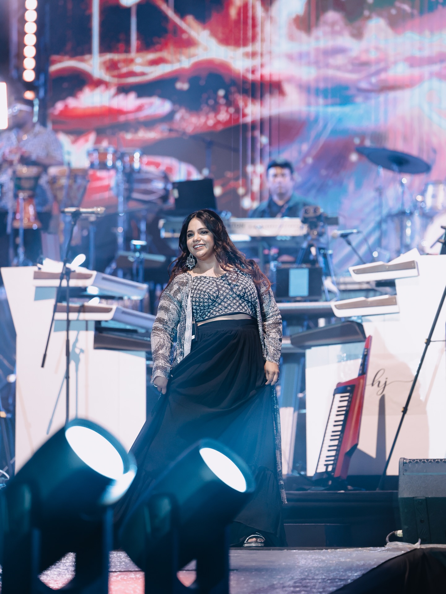 Saindhavi Illuminates Stage With Passionate Performance