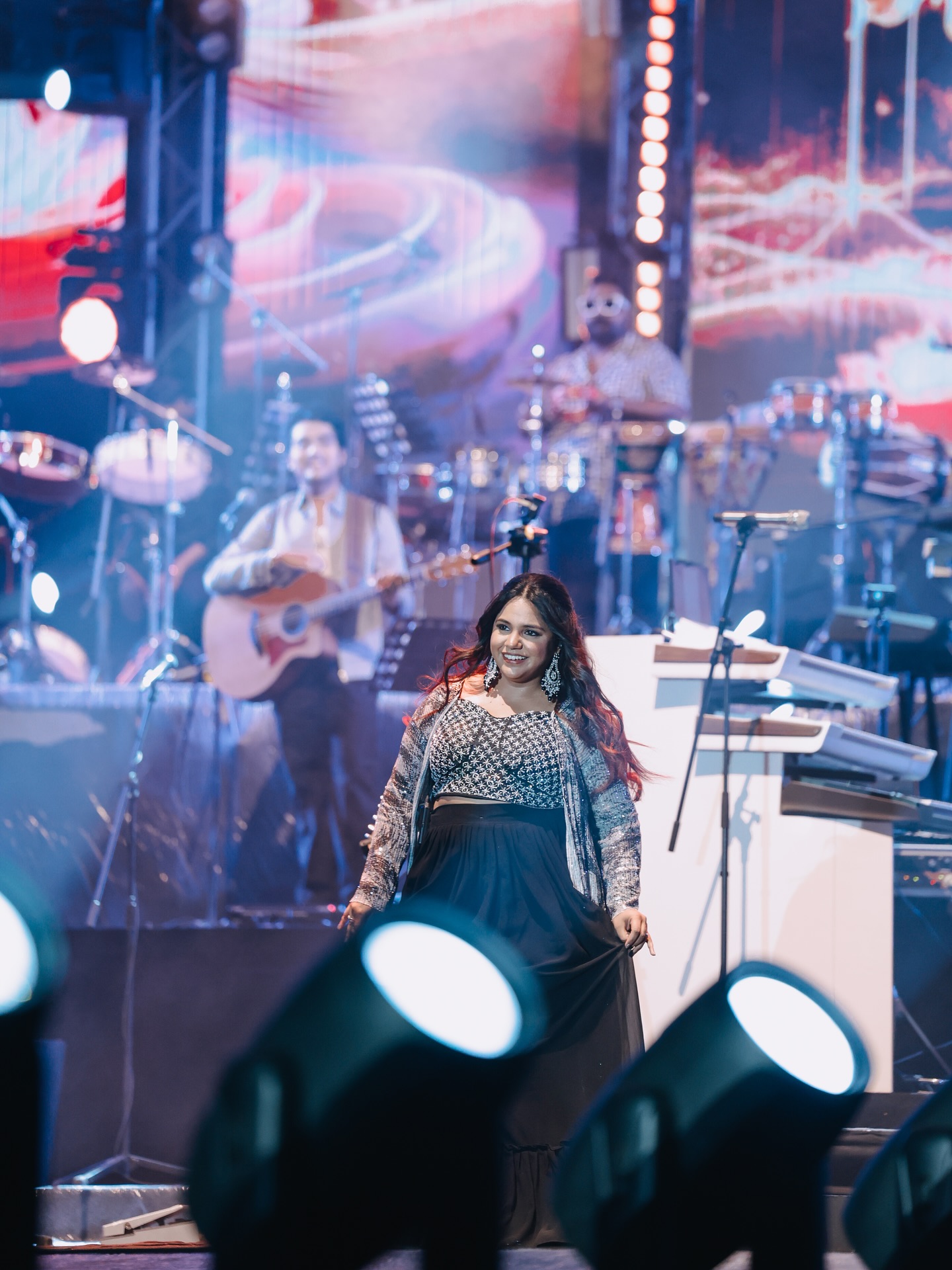 Saindhavi Illuminates Stage With Passionate Performance