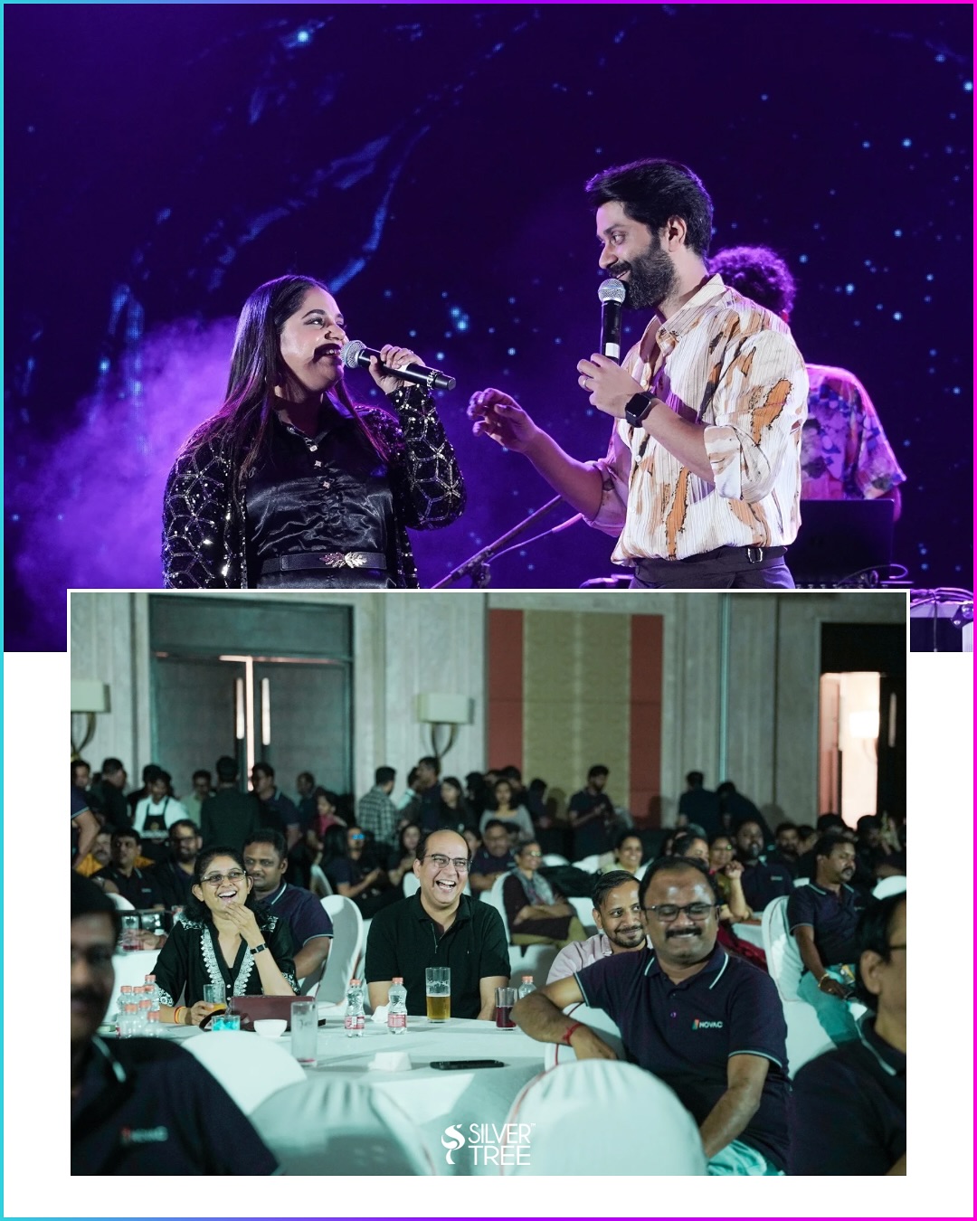 Saindhavi Live Performance at Novactech Corporate Gig
