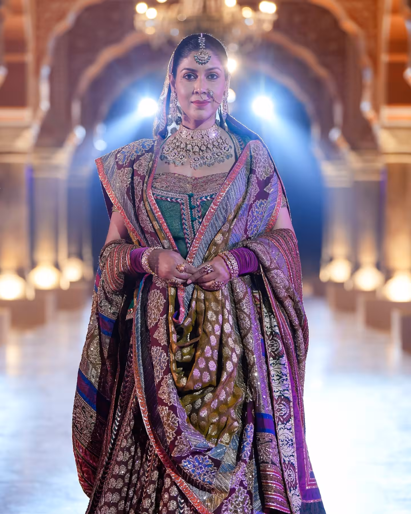 Vintage couture meets modern allure in a season finale redefining regal style with flair!!