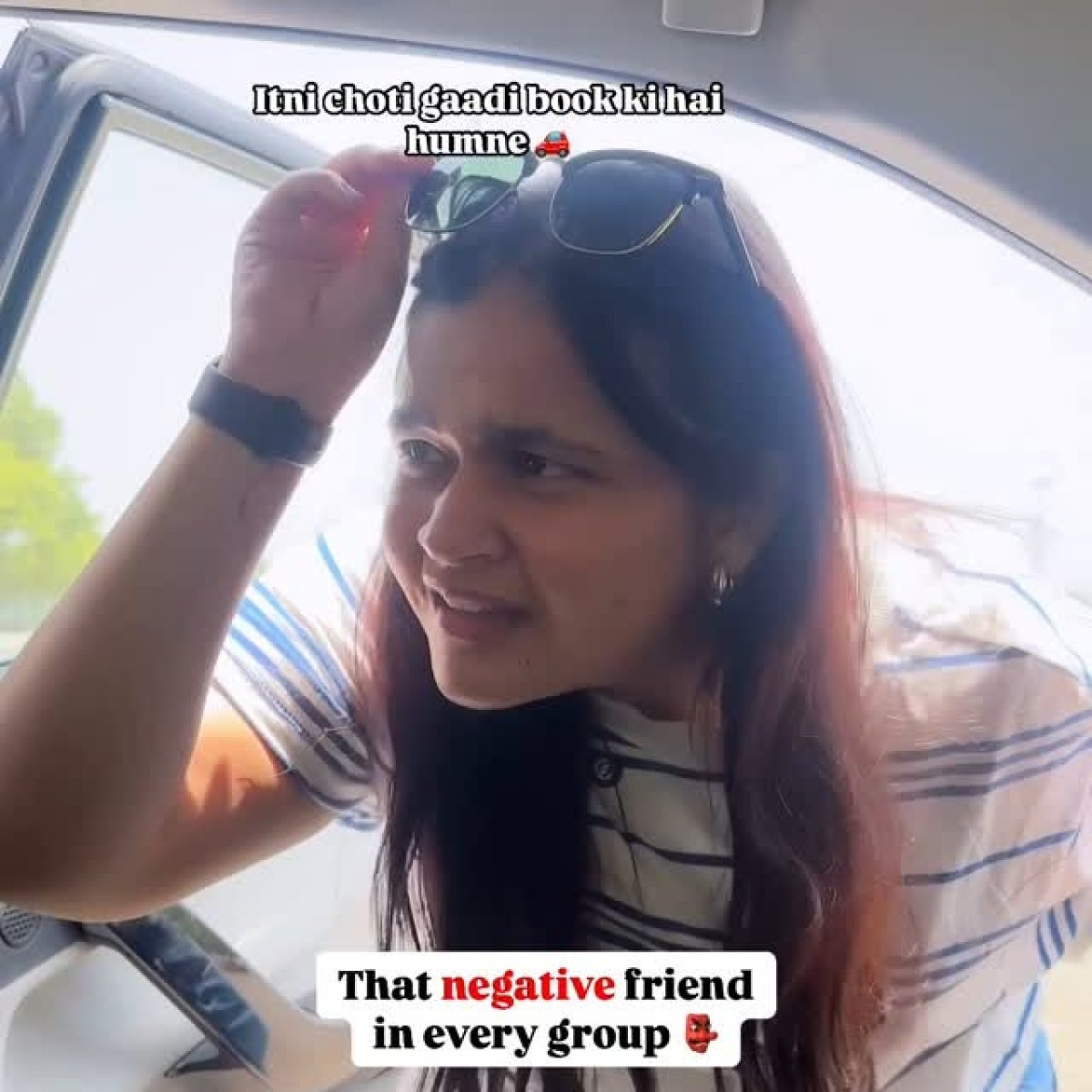 Saloni Daini Challenges Friends In New Reels Saloni’s reel dares pals to laugh with trademark humor and a splash of unapologetic fun!!?