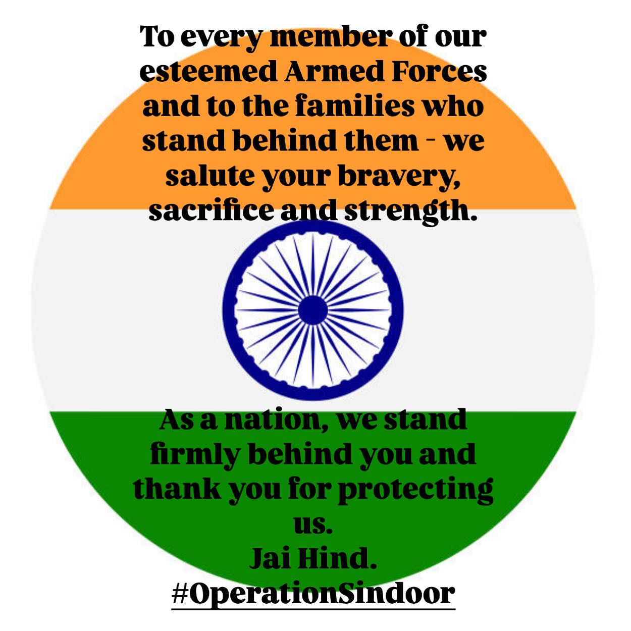 Saluting Bravery: A Patriotic Tribute Saluting the valor of our soldiers and the steadfast support of their families. Jai Hind!