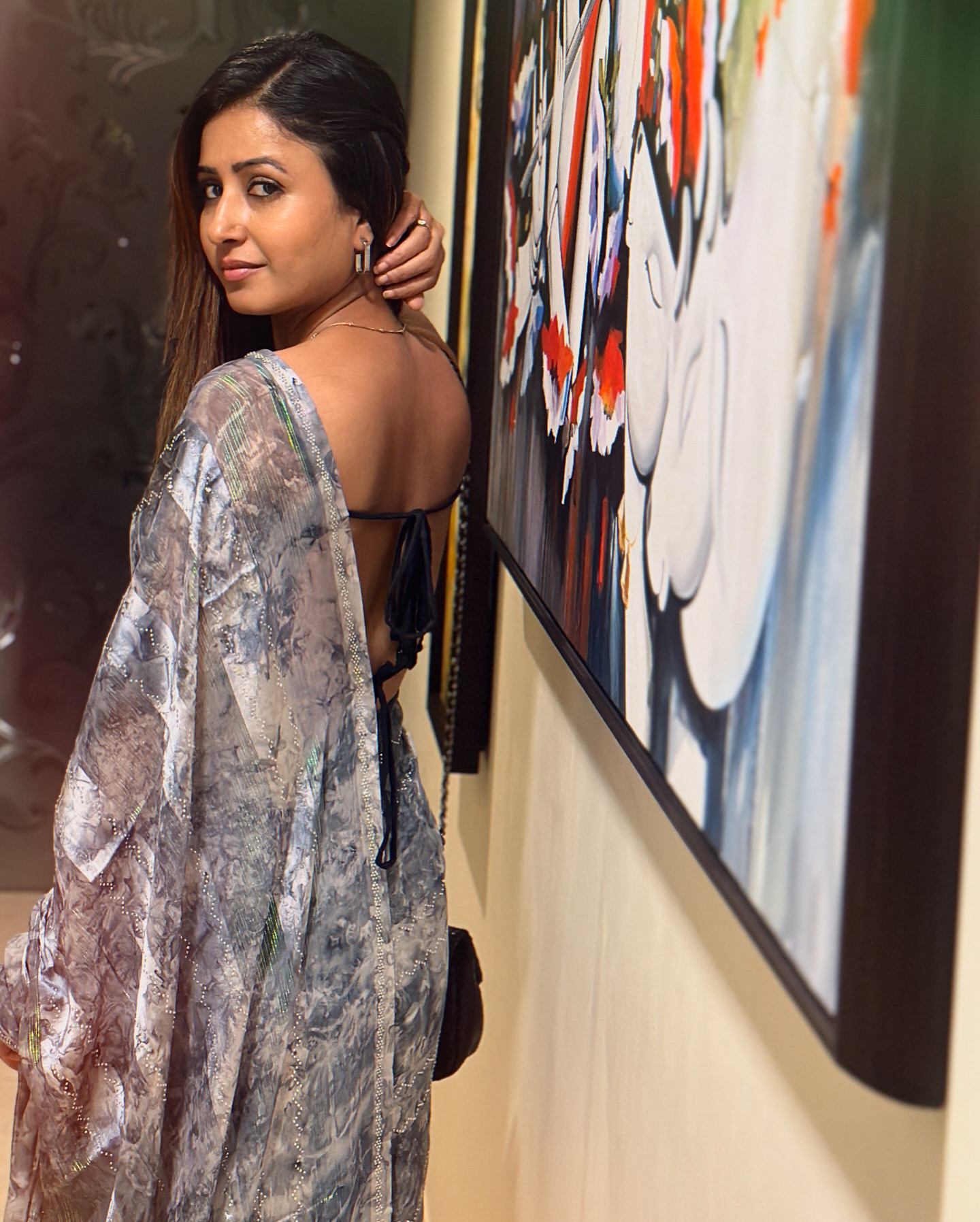 Sana Amin Sheikh Celebrates Love For Sarees