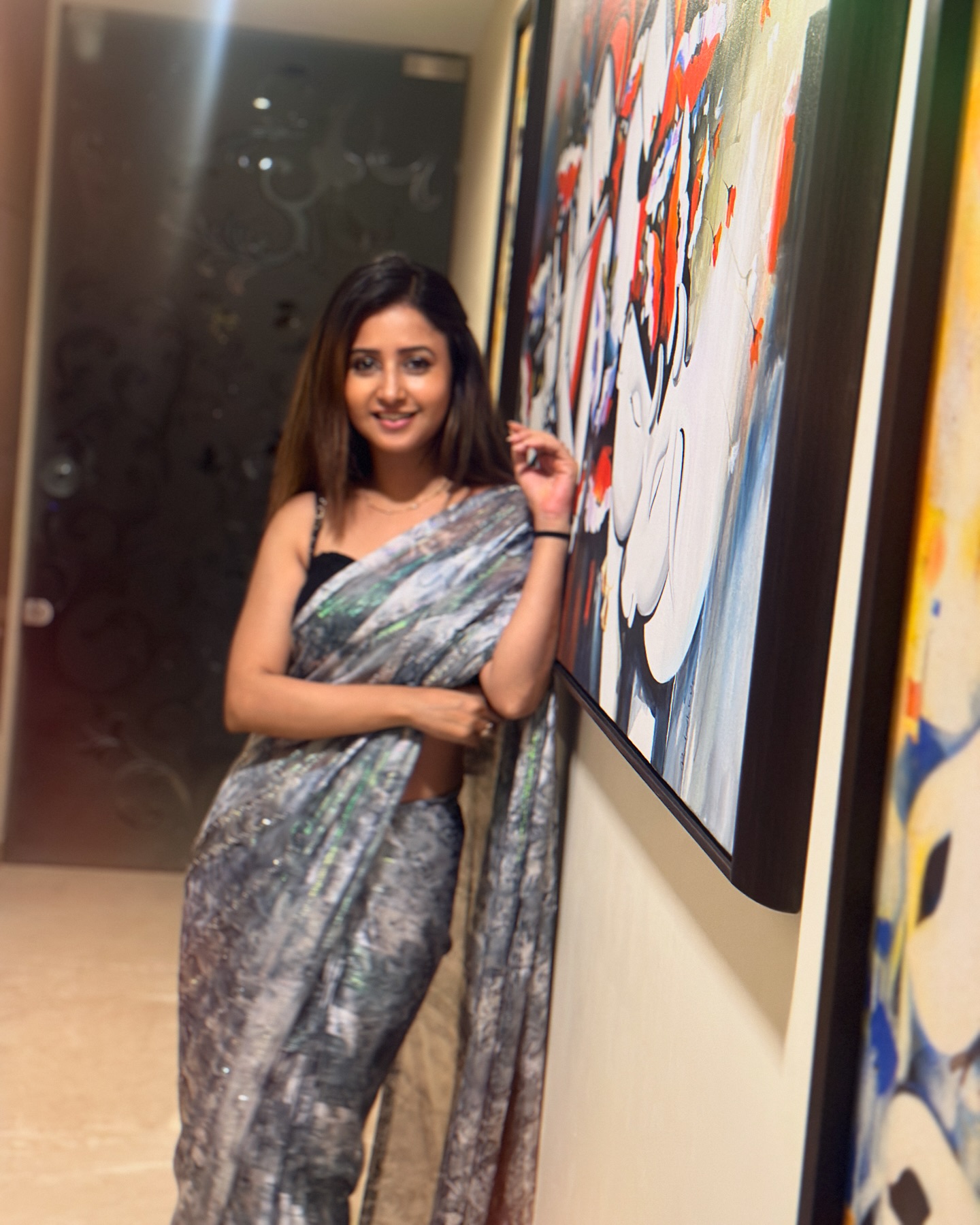 Sana Amin Sheikh Celebrates Love For Sarees