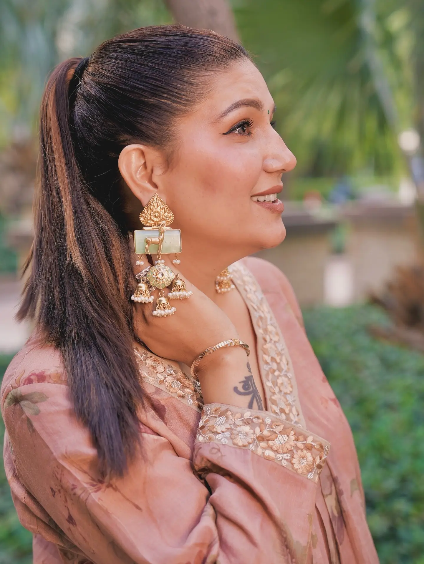 Sapna Choudhary Embraces Desi Confidence