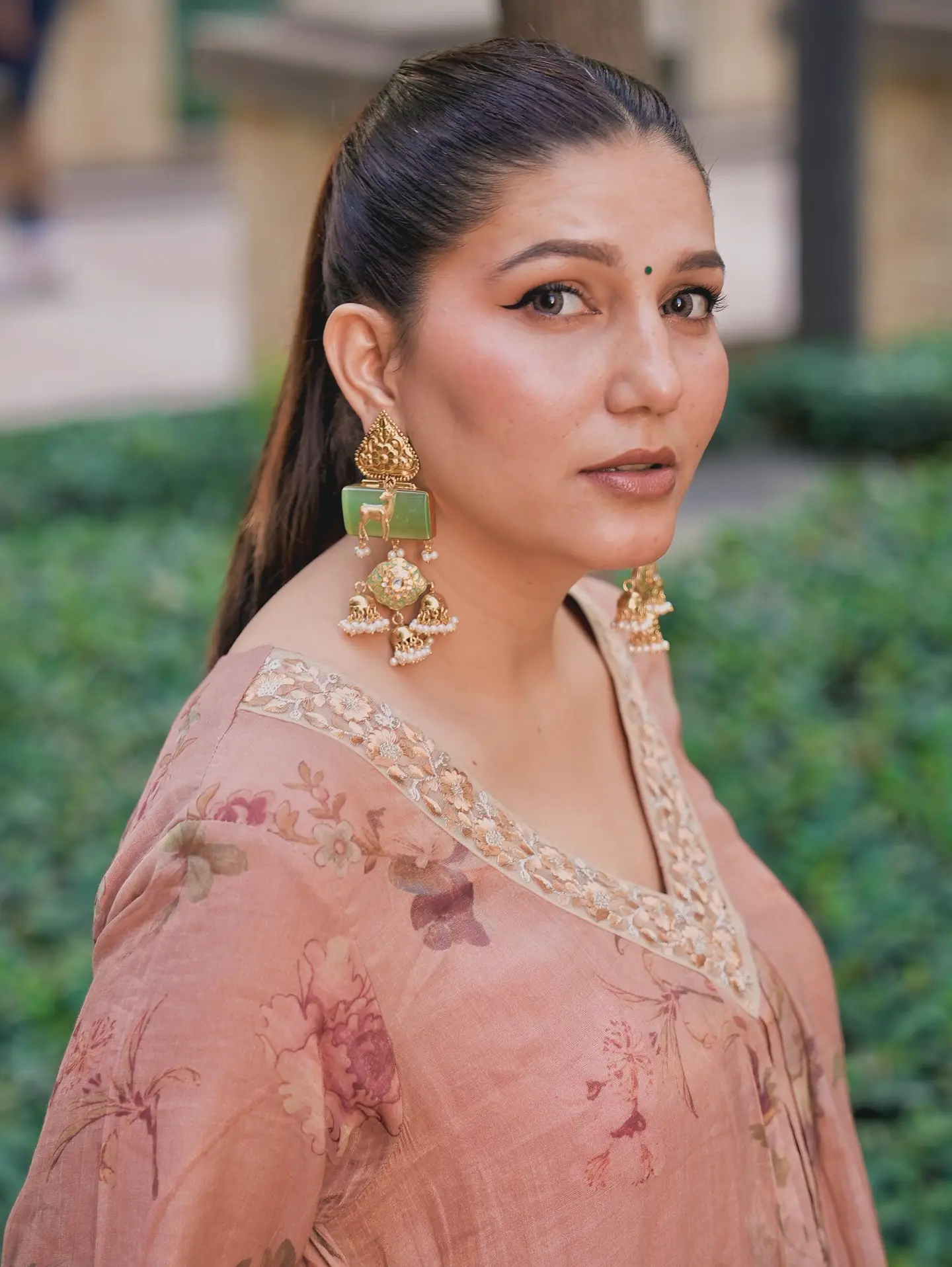 Sapna Choudhary Embraces Desi Confidence
