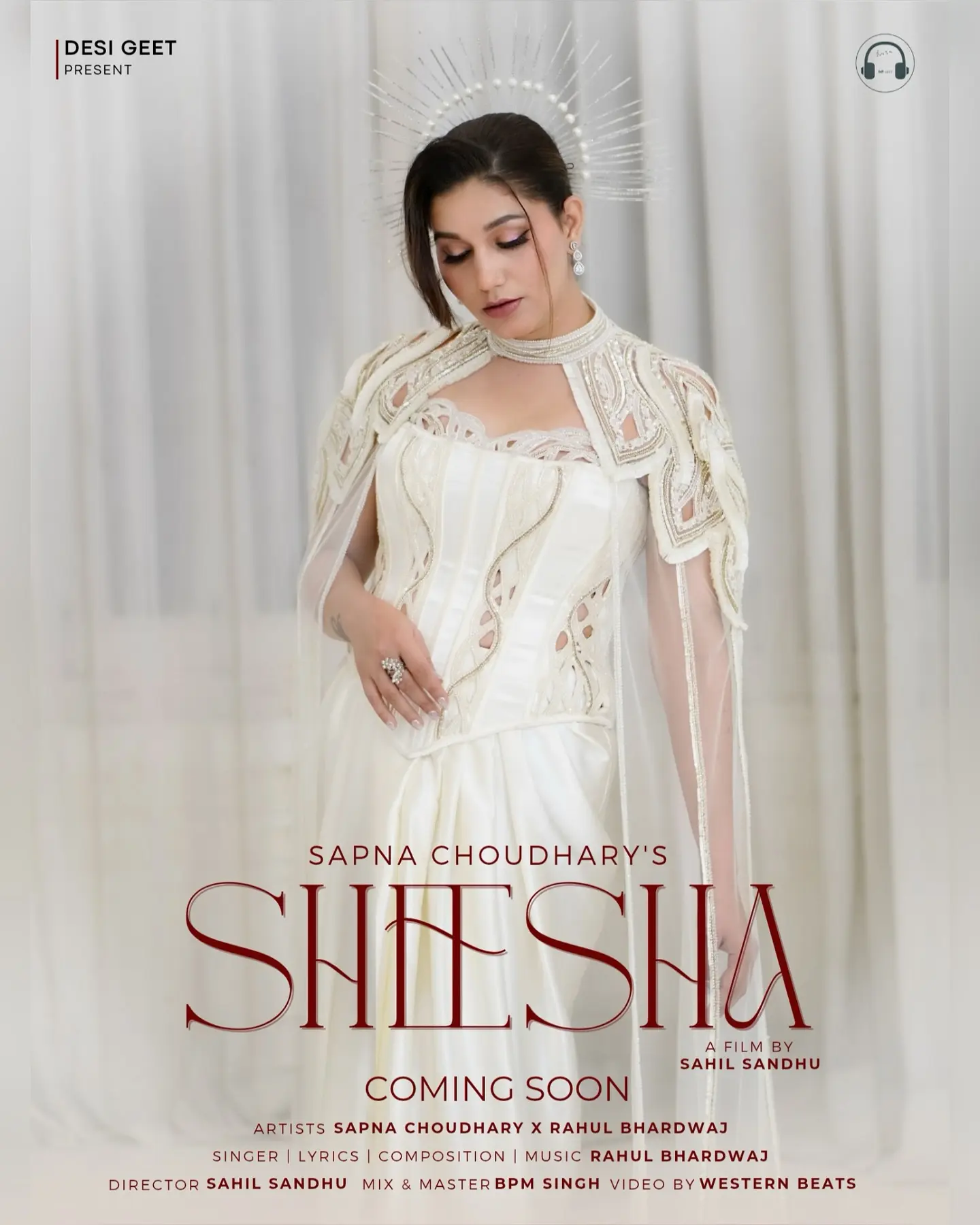 Sapna Choudhary’s Sheesha Coming Soon Desi Queen Sapna Choudhary teases new “Sheesha” with vibrant vibes, and a dash of glamour.