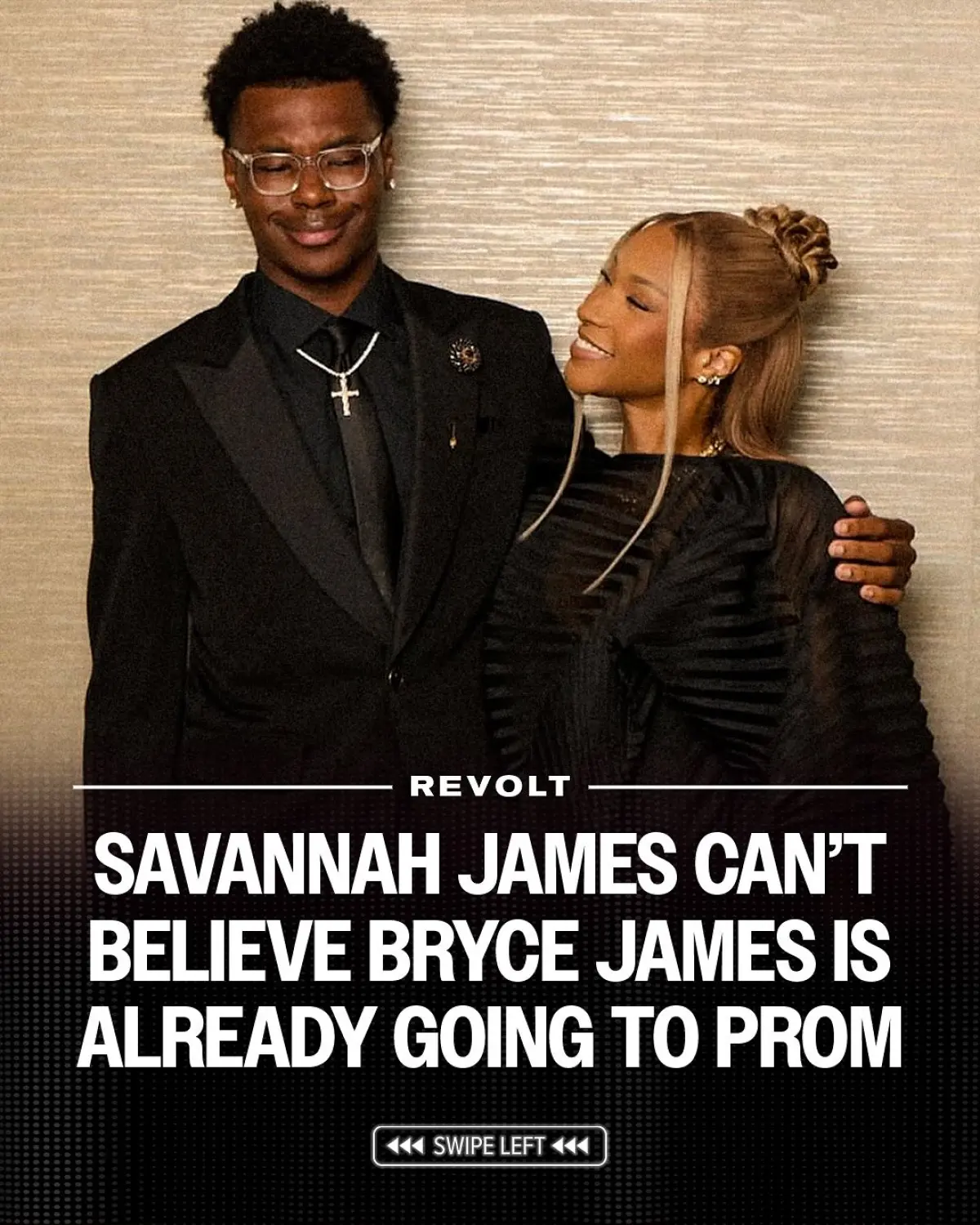 Savannah James Shares Adorable Bryce Prom Moment Family milestone captured as Savannah James sends Bryce off to an unforgettable prom night