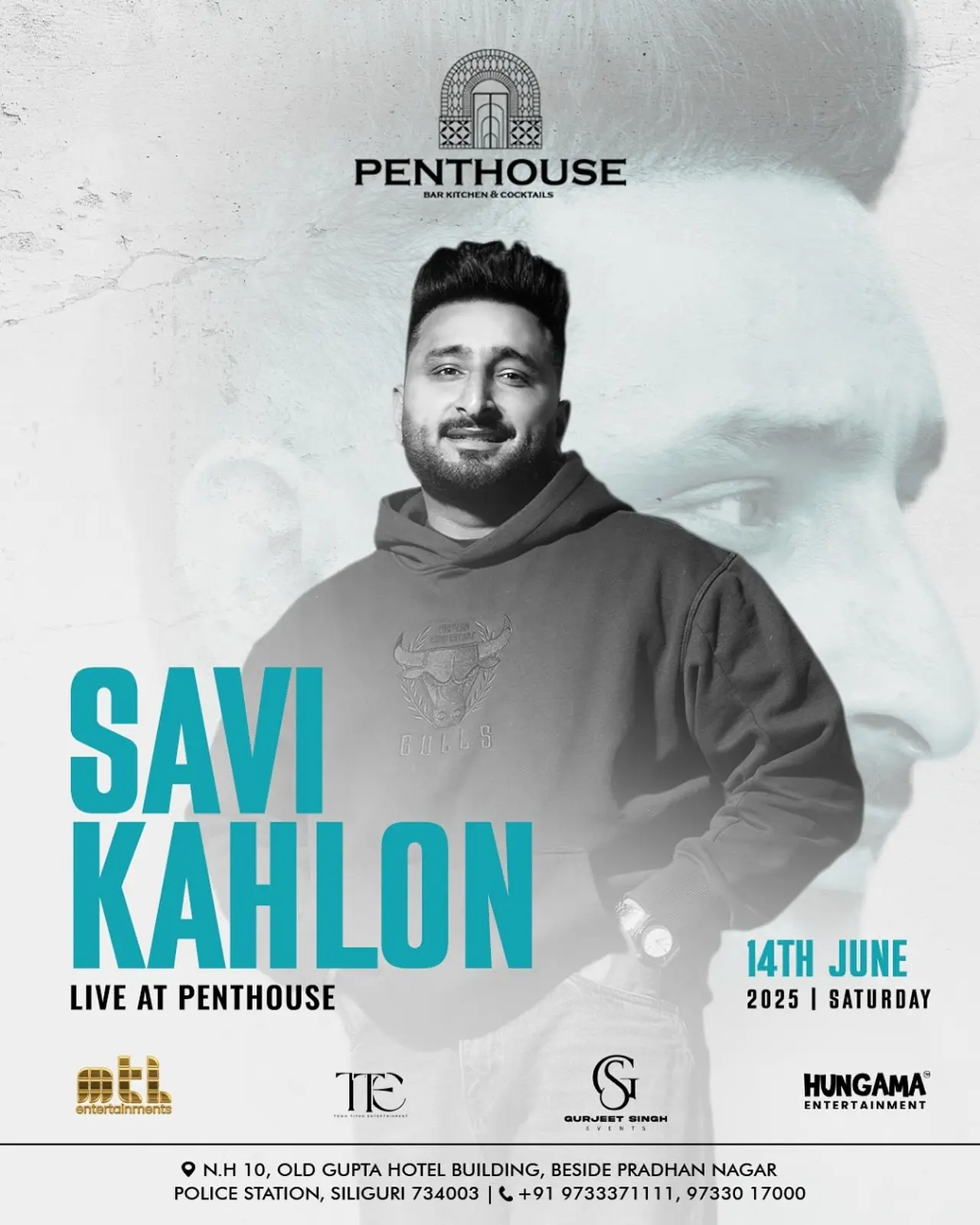 Savi Kahlon Electrifies Siliguri Live Penthouse Siliguri pulses as live excitement meets Savi Kahlon and top event partners now!