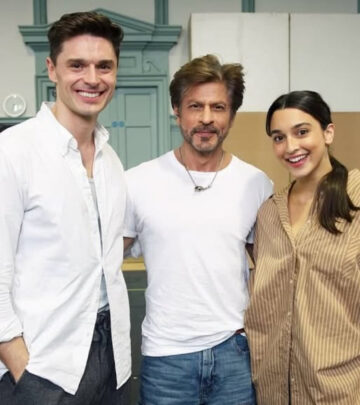 Shah Rukh Khan Meets DDLJ Musical Cast In London