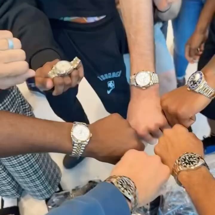 Shai Gifts Team Rolex Watches