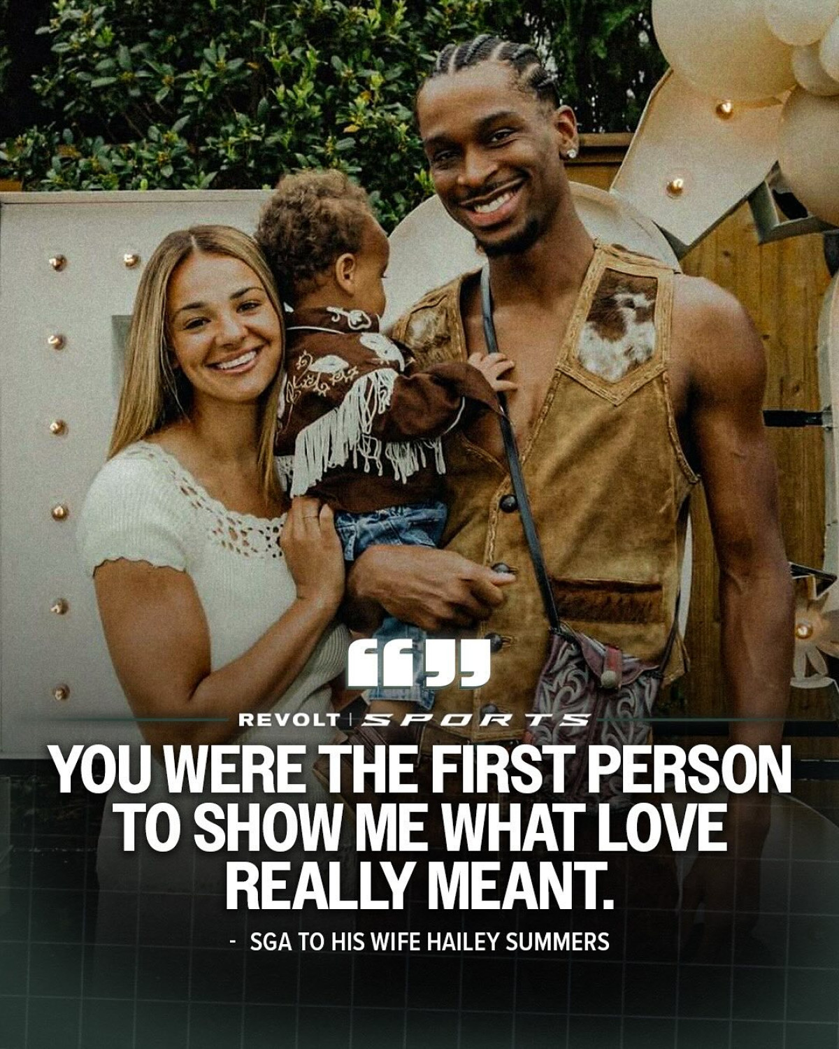 Shai Praises Wife During MVP Speech Shai honors family support at his MVP speech, celebrating a deep bond on and off the court.