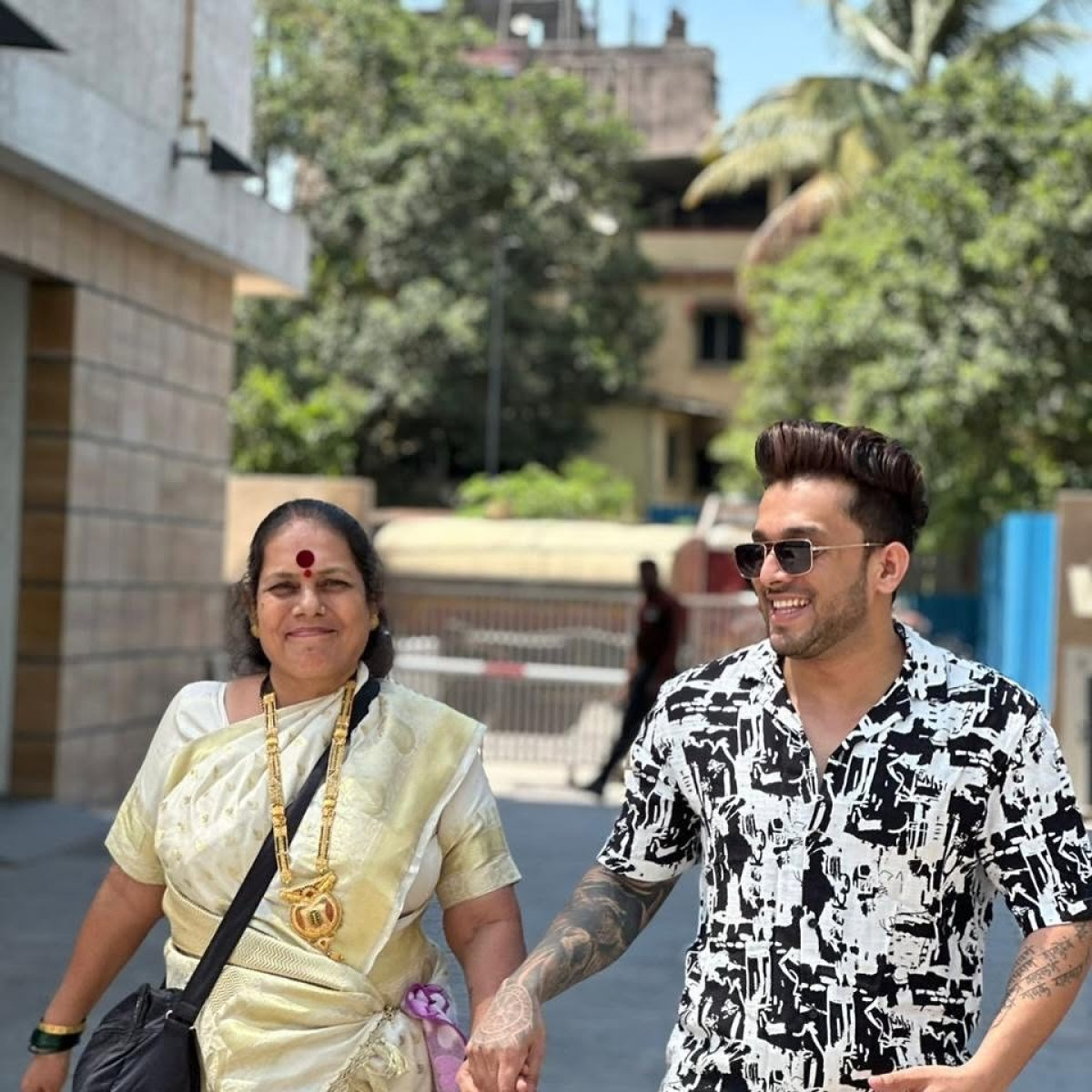 Saluting mothers with heartfelt wishes and radiant visuals, tribute by Shailesh Ramugade.!