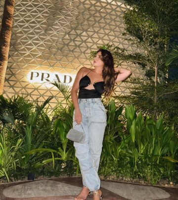 Shama Sikander Strikes a Prada Pose In Dubai