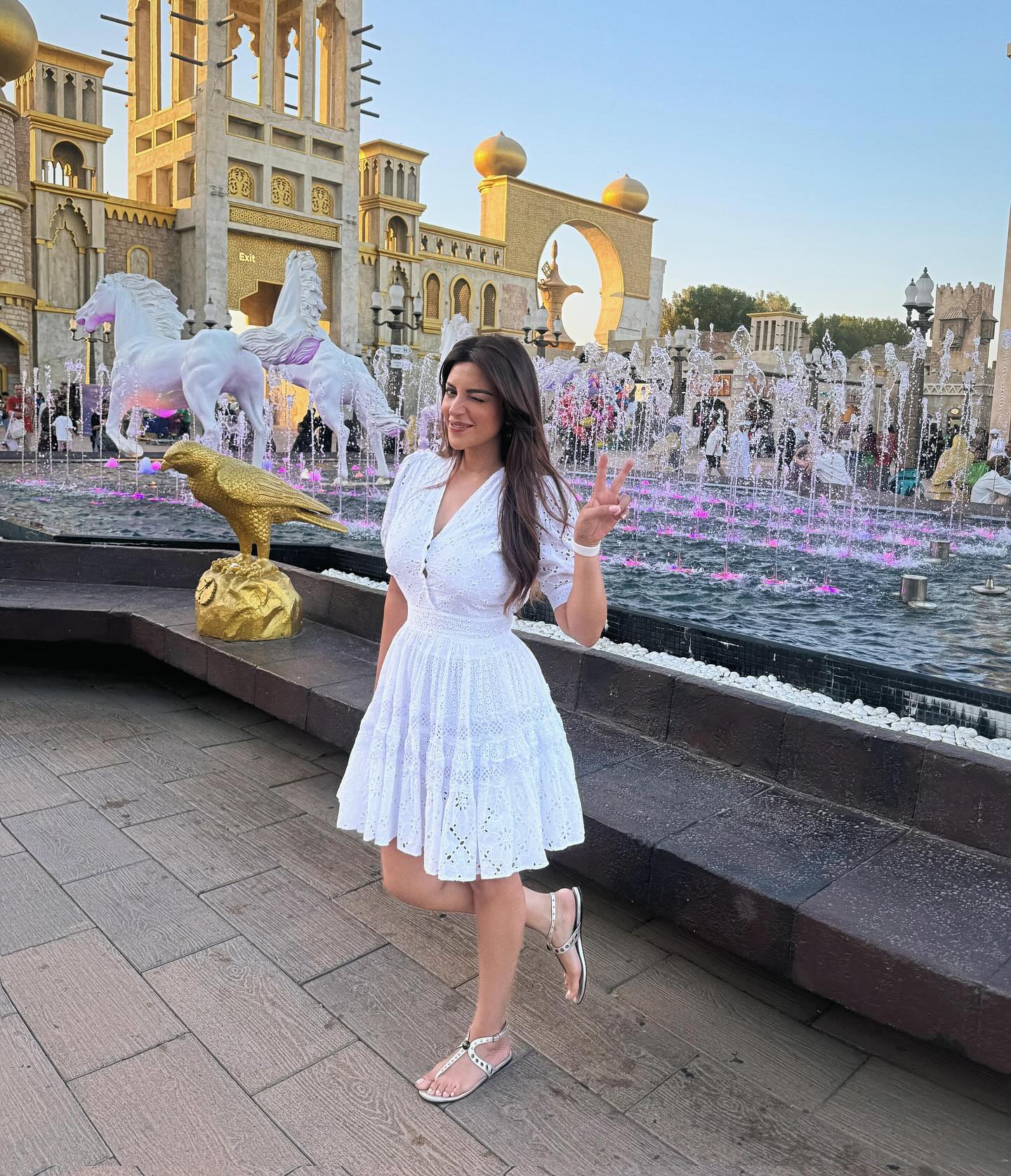 Shama Sikander's Pink Statement In Dubai