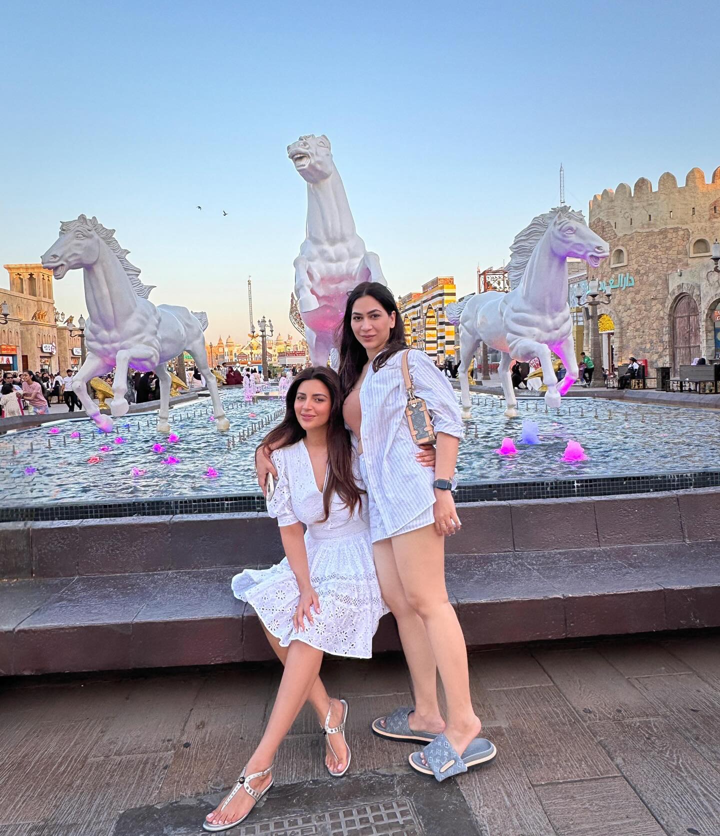 Shama Sikander's Pink Statement In Dubai