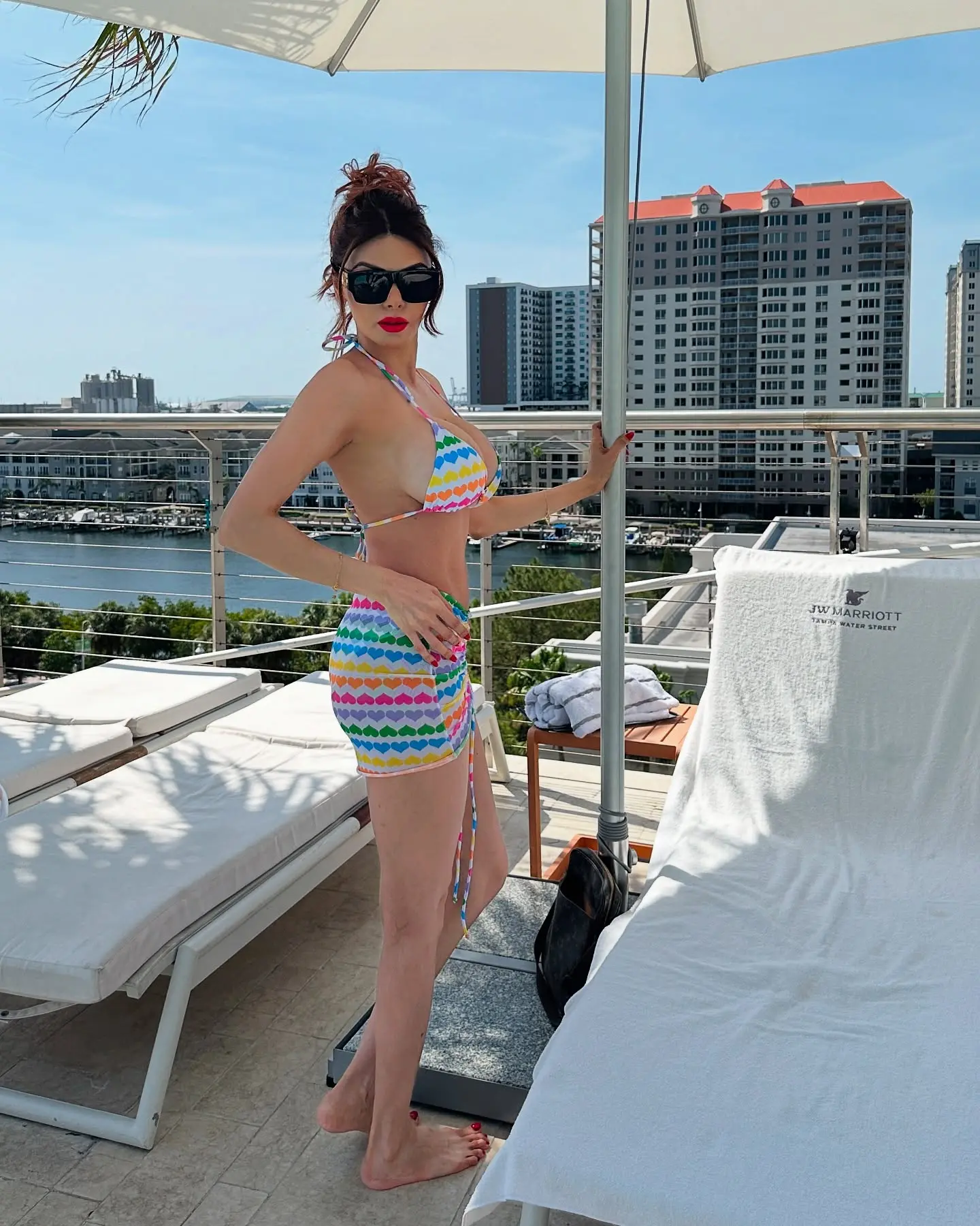 Sherlyn Chopra’s Florida Vacation Vibes