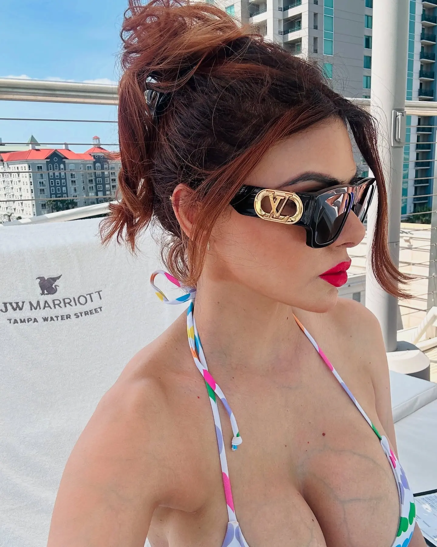 Sherlyn Chopra’s Florida Vacation Vibes
