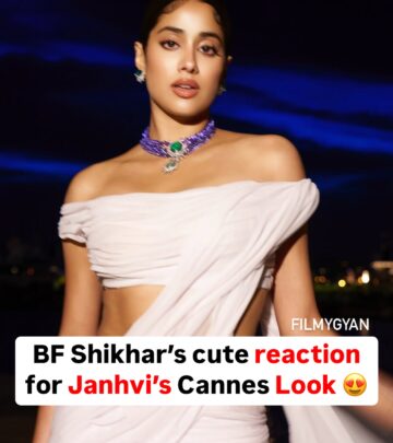 Shikhar’s Cute Comment Lights Up Janhvi’s Day
