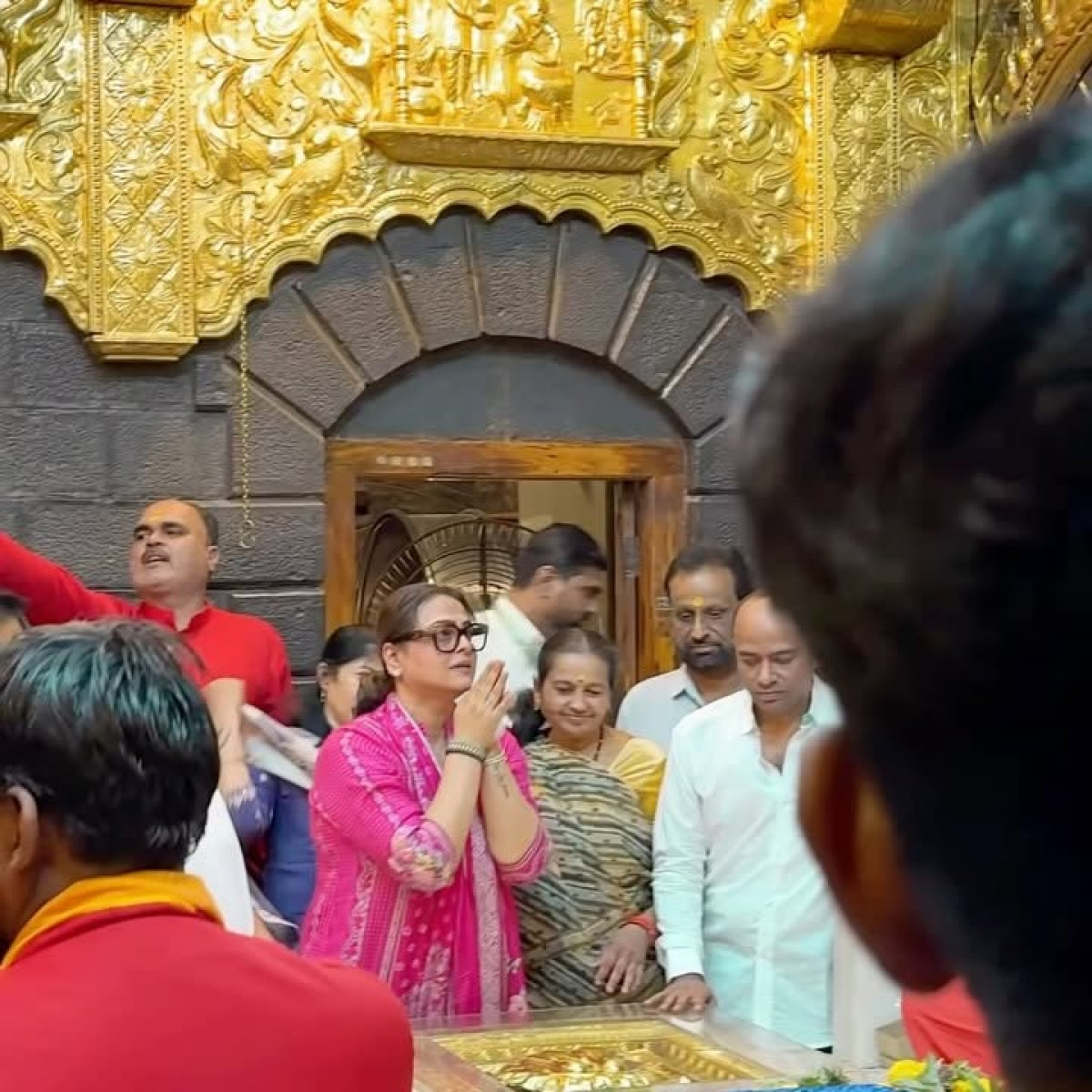 Shilpa Shirodkar Embraces Spirituality In Shirdi Popular actress Shilpa Shirodkar shares divine blessings from Shirdi, inspiring devotion!!