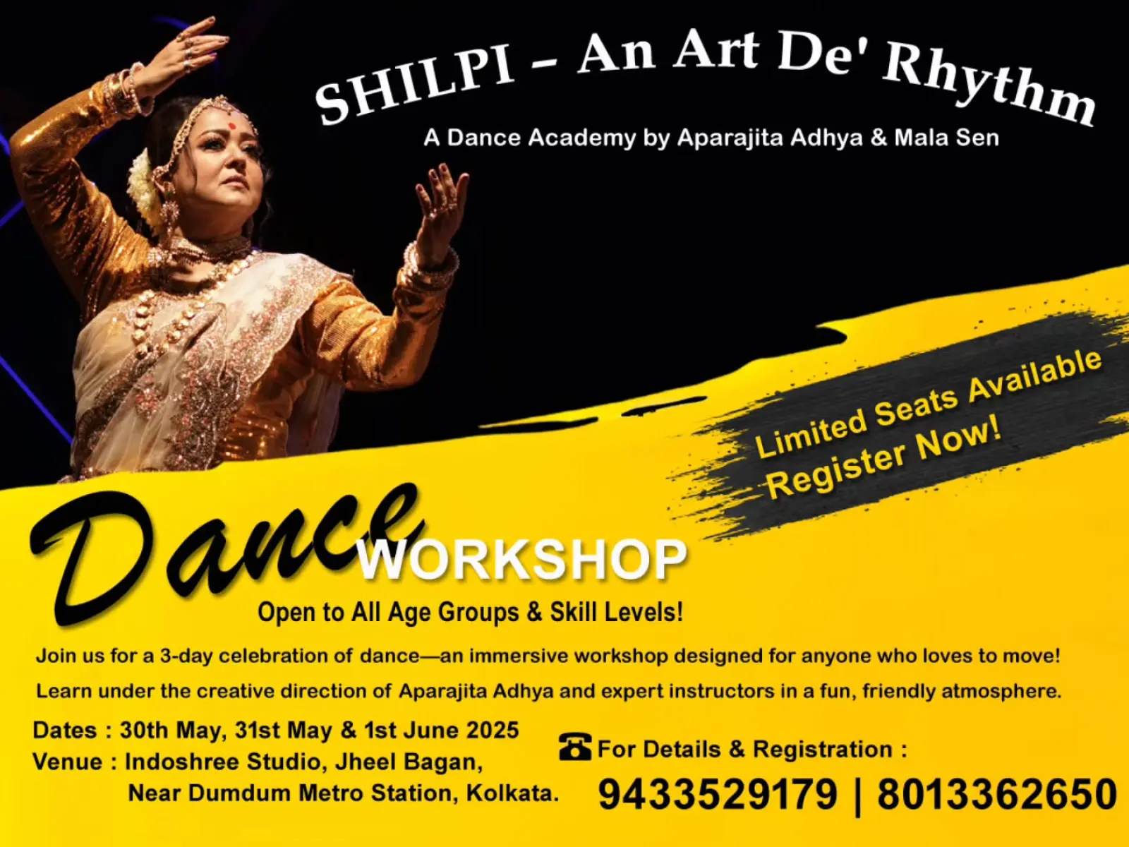 Dynamic dance moves, expert tips, and celebrity charm ignite a creative workshop event.!!!