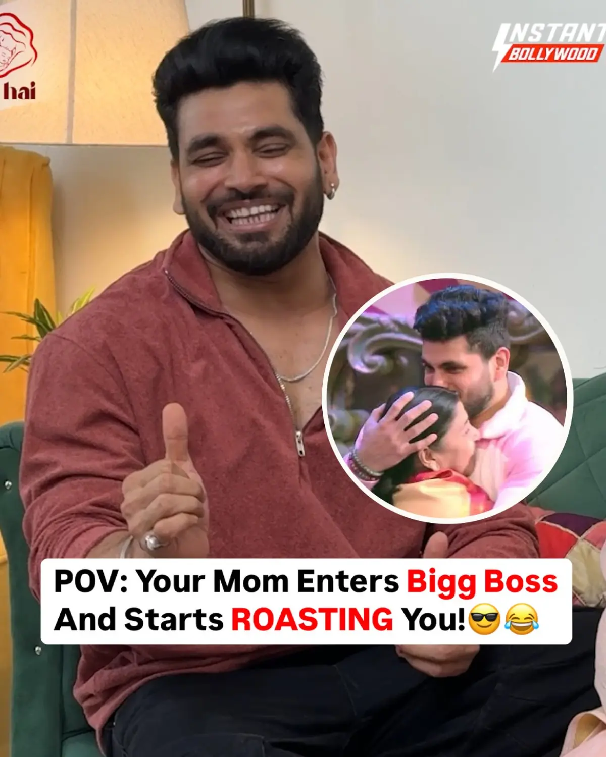 Shiv Thakare’s Aai Roasts in Exclusive Meet Candid moment as Shiv Thakare's mother delivers a zingy roast during an exclusive meet now