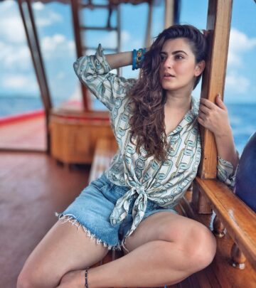 Shivaleeka Oberoi Radiates Oceanic Beauty