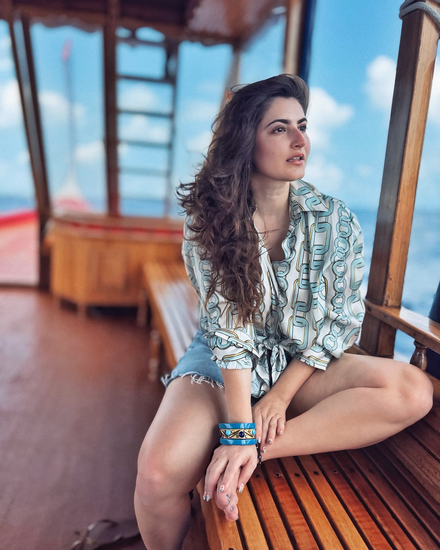 Shivaleeka Oberoi Radiates Oceanic Beauty