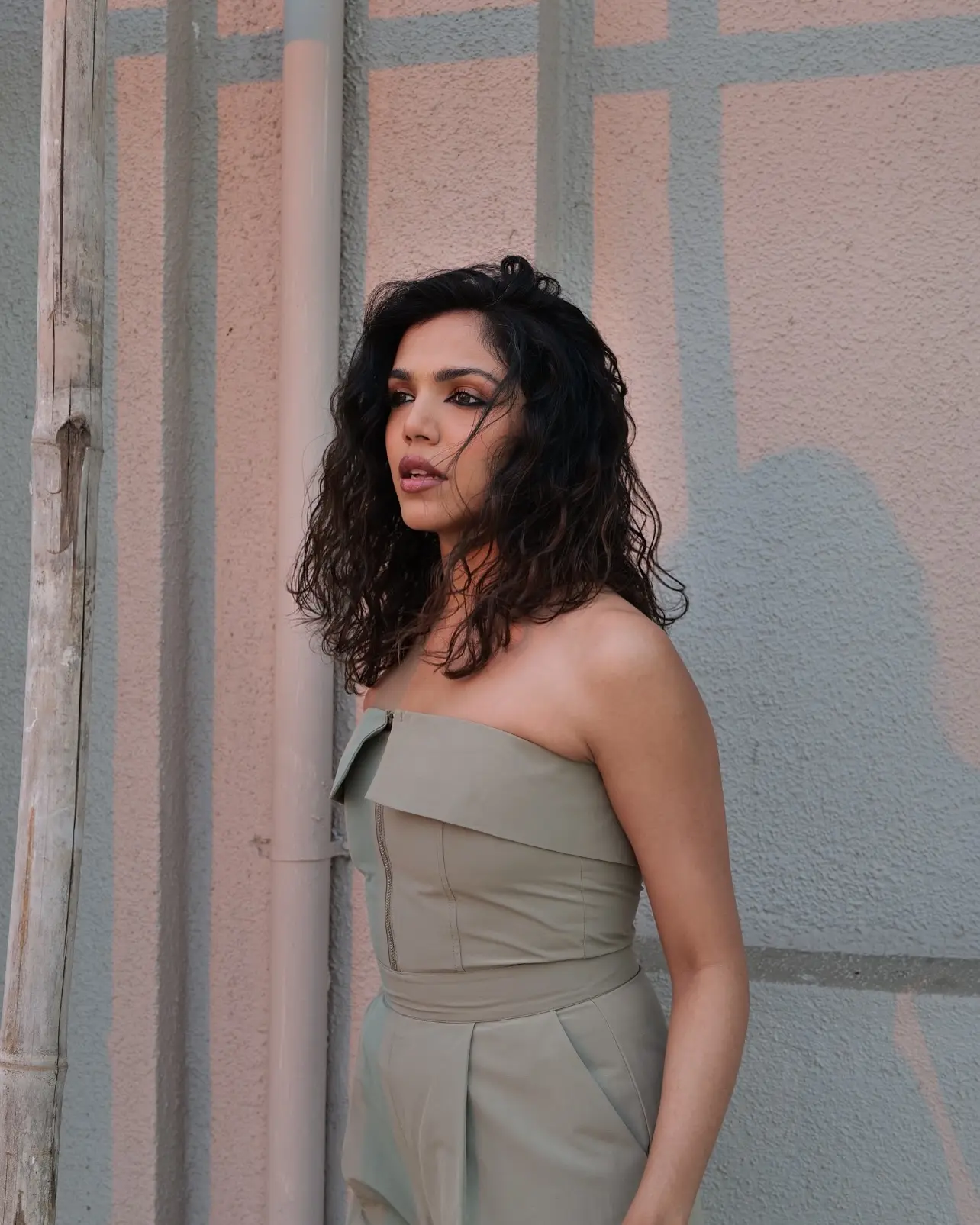 Shriya Pilgaonkar Enjoys Golden Hour on Terrace