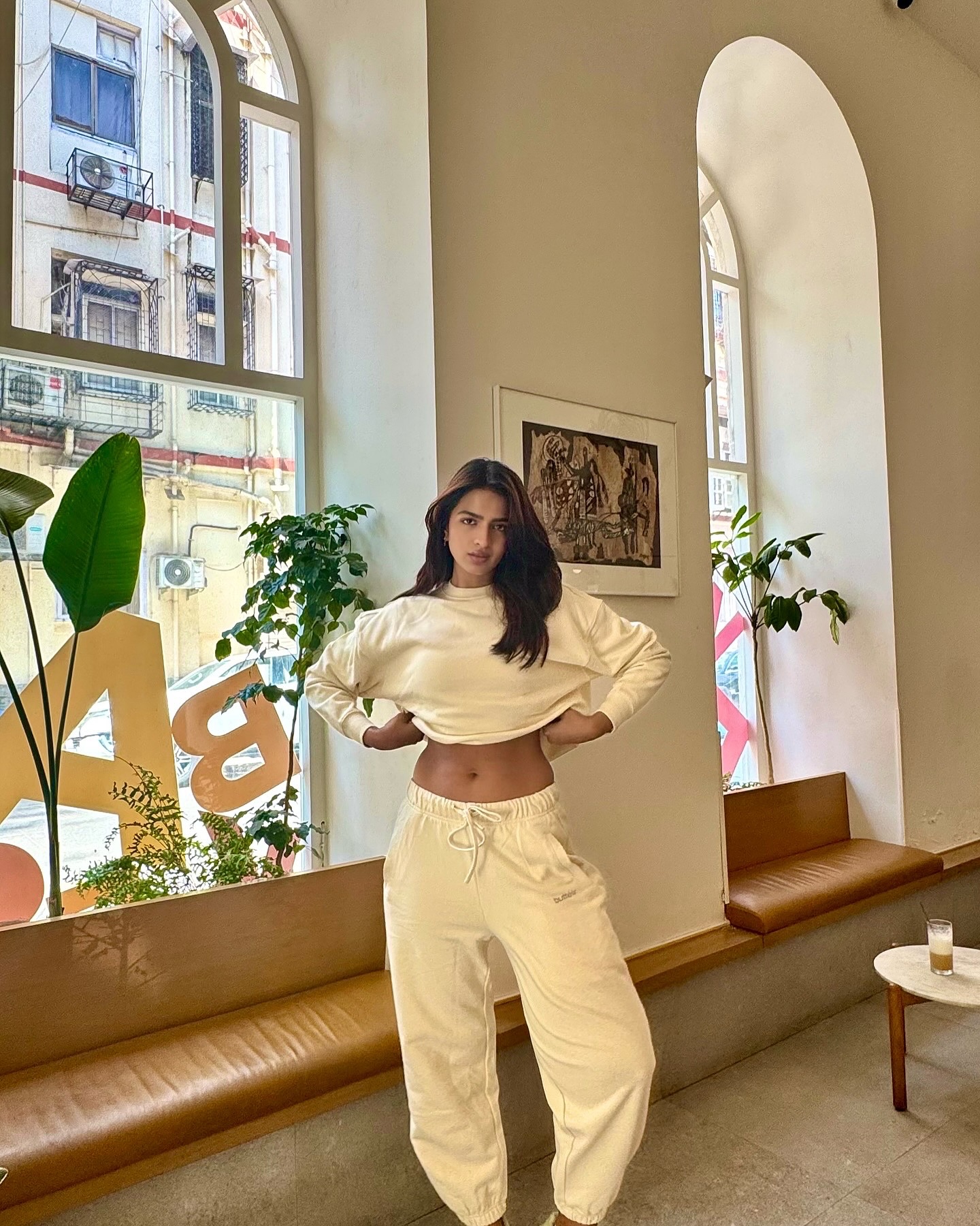 Shruti Chauhan’s Coffee Run Chic