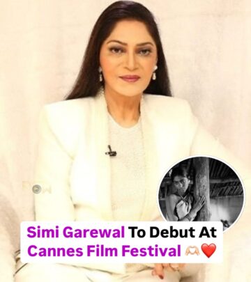Simi Garewal And Sharmila Tagore Light Up Cannes