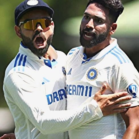 Siraj Pays Tribute In Iconic Test Jerseys