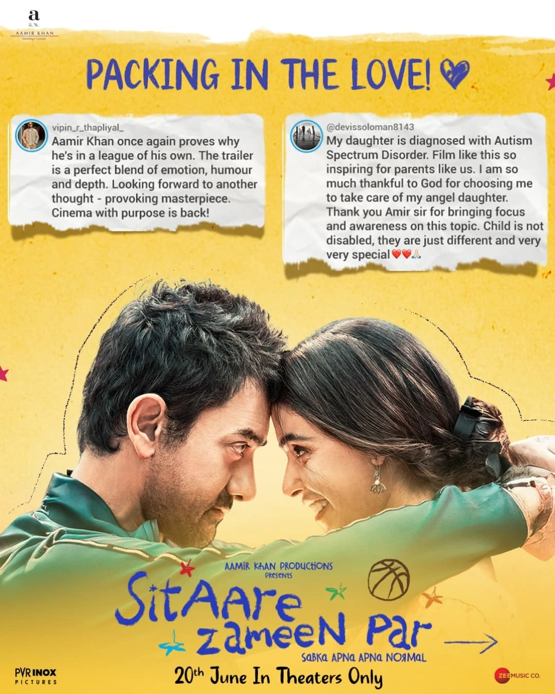 Sitaare Zameen Par Trailer Wows Audience