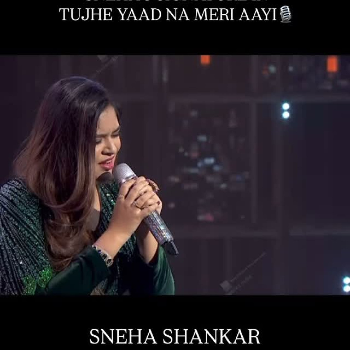 Sneha Shankar Dazzles With Iconic Performance Live Performing a beloved classic before Karan Johar, Sneha Shankar captivates fans globally!!