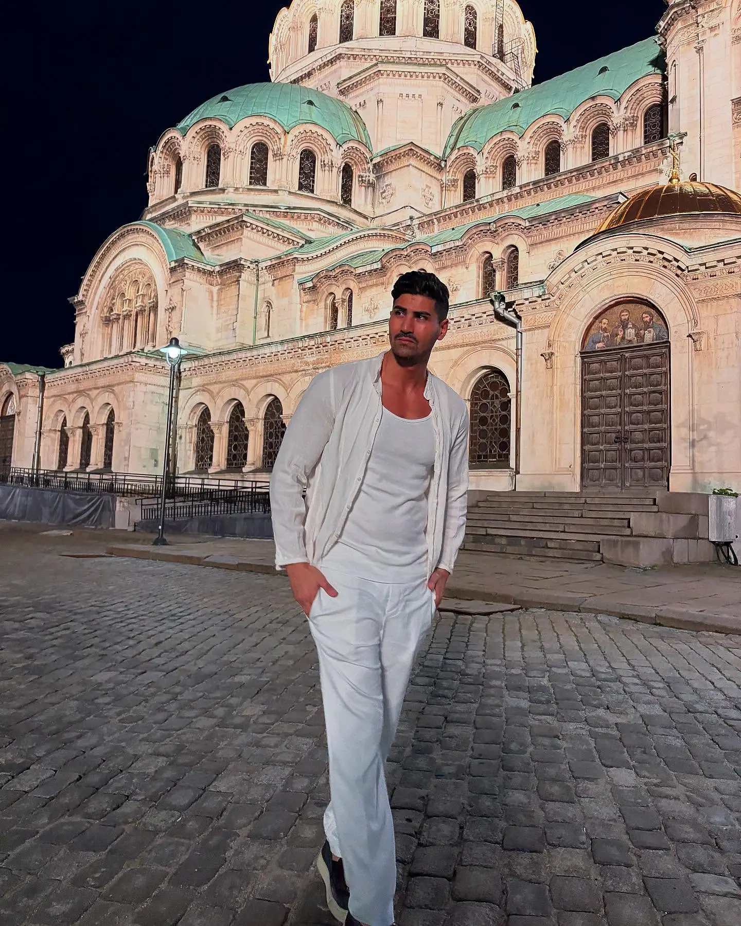 Sofia By Night: Urban Elegance Rabih El Zein captures the nocturnal charm and vibrancy of urban life in Sofia tonight!!!!