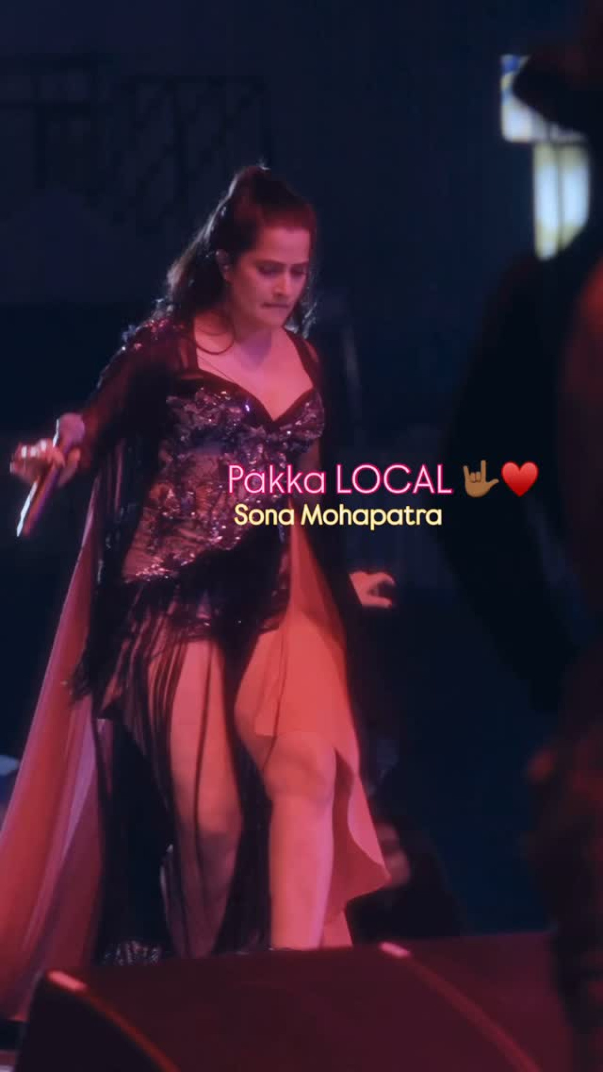 Sona Mohapatra Debuts TSONAMI Music Shows Embracing local beats and desi vibes, singing superstar ignites the stage with charismatic zeal