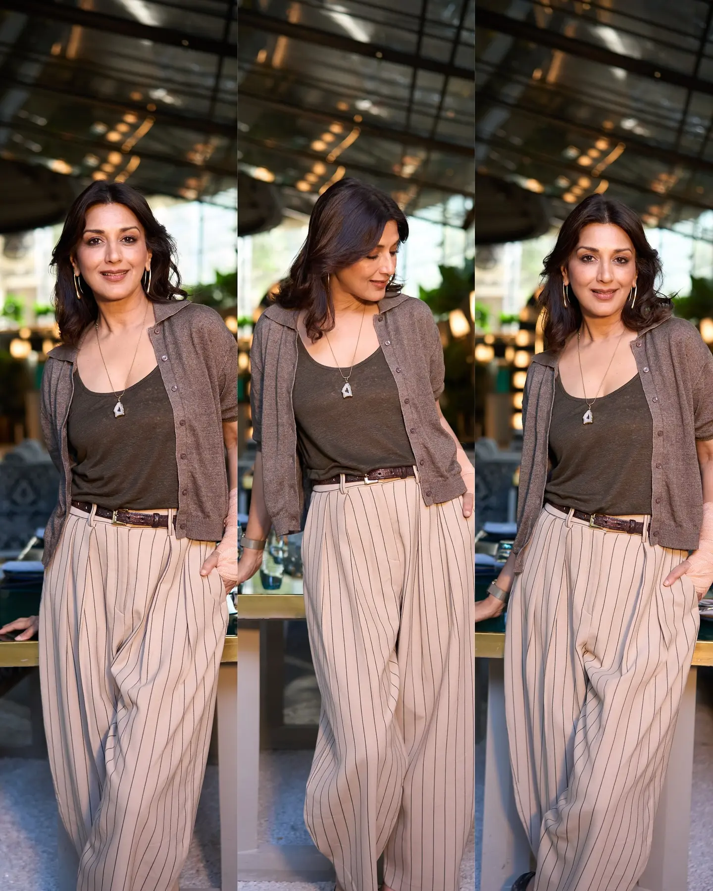 Sonali Bendre Steps Into Day With Coffee Vibes